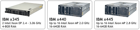 IBM x345 / IBM x440 / IBM x445